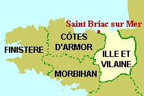 Carte de la r&eacute;gion - Map of the ar&eacute;a